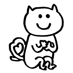 [LINEスタンプ] ねこじゃないネコ