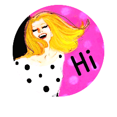 [LINEスタンプ] エミリーのファッションマジック