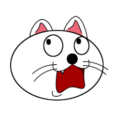 [LINEスタンプ] 色々な表情シリーズ・猫さん。文字無し版