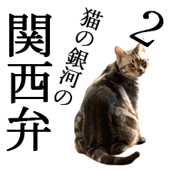 [LINEスタンプ] 猫の銀河の関西弁 その2