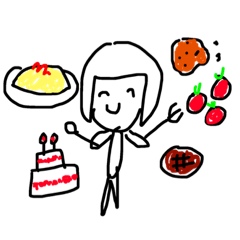 [LINEスタンプ] ぴょんちゃん。