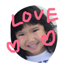 [LINEスタンプ] りーちゃんとママ♡