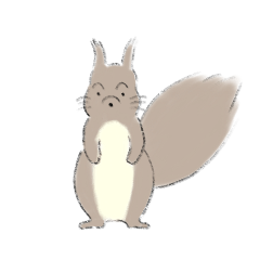[LINEスタンプ] エゾリスです。