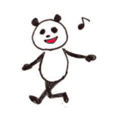 [LINEスタンプ] 日常(パンダ)