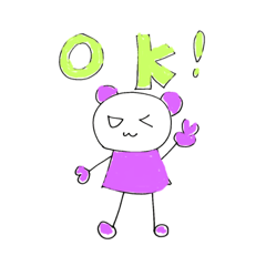 [LINEスタンプ] なかよしちゃん2★