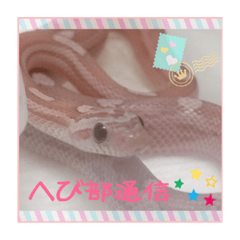 [LINEスタンプ] へび部通信