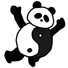 [LINEスタンプ] ぱんだとパンダ