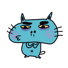 [LINEスタンプ] 日常ネコニャン