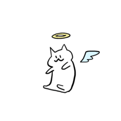 [LINEスタンプ] てぐせねこ  2