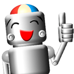 [LINEスタンプ] ロボペップ君のイキイキ毎日