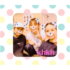[LINEスタンプ] khkhkhkh