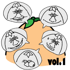 [LINEスタンプ] 顔の表情で伝えてみた。