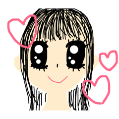 [LINEスタンプ] にっこり男女