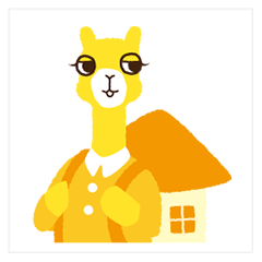 [LINEスタンプ] 土地探しがラクラク〜♪なトチラクダ