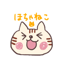[LINEスタンプ] ほちゃねこ＊1