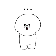[LINEスタンプ] 使いやすいビションフリーゼ