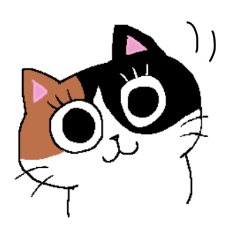 [LINEスタンプ] 猫のみっちゅん vol.2