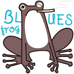 [LINEスタンプ] カエルのブルース ver.2