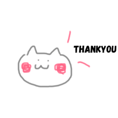 [LINEスタンプ] ゆるゆるほんわかネコちゃん