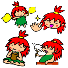 [LINEスタンプ] 沖縄のきじむなーうちなーぐちスタンプ