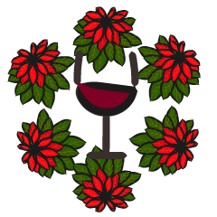 [LINEスタンプ] ワインとクリスマス（冬スタンプ）