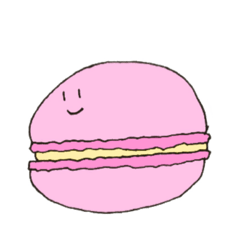 [LINEスタンプ] ゆるマカロン