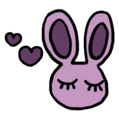 [LINEスタンプ] かっぱとうさぎの日常