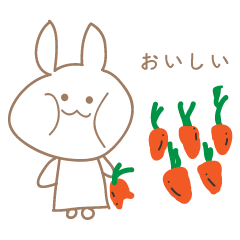 [LINEスタンプ] ウサギは今日何してる？
