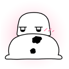 [LINEスタンプ] 雪だるまのユキダル