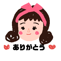 [LINEスタンプ] お絵描き女の子スタンプ