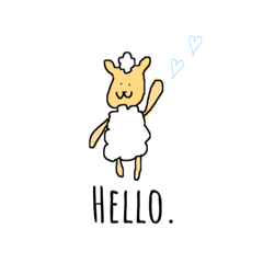 [LINEスタンプ] ラマのマーブル