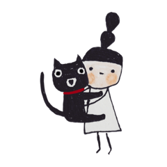 [LINEスタンプ] mon and meow