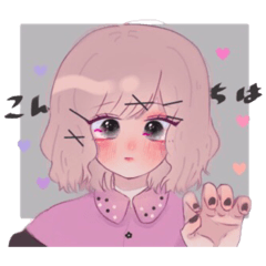 [LINEスタンプ] 変なうさぎとたぬきととり。
