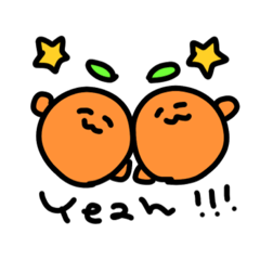 [LINEスタンプ] オレンジぽこの日常スタンプ vo.1