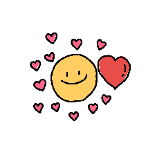 [LINEスタンプ] Simple Smiley Stamp．