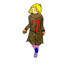 [LINEスタンプ] すうじと、女の子