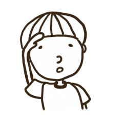 [LINEスタンプ] ぼけ〜とボクちゃん