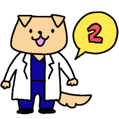 [LINEスタンプ] 医師いぬちゃんのスタンプ その2