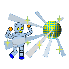 [LINEスタンプ] ロボットスタンプ プレゼン・表計算ソフト