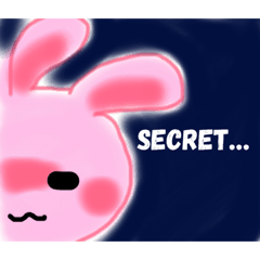 [LINEスタンプ] 簡単な英単語うさちゃん
