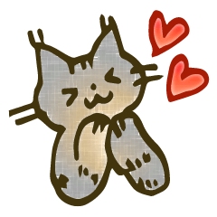 [LINEスタンプ] 琥珀猫との生活2
