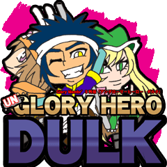 [LINEスタンプ] アングローリーヒーローダルク Vol.01re