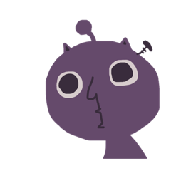 [LINEスタンプ] どこかからやって来たナニカたち