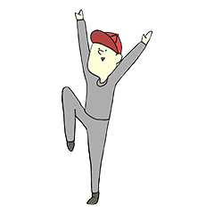 [LINEスタンプ] キャップ少年