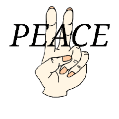 [LINEスタンプ] handサインスタンプ