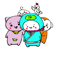[LINEスタンプ] 家族連絡用でござる