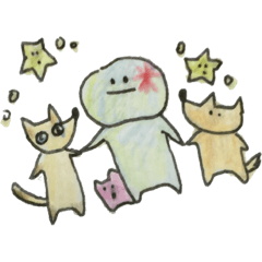 [LINEスタンプ] ヒトモドキ
