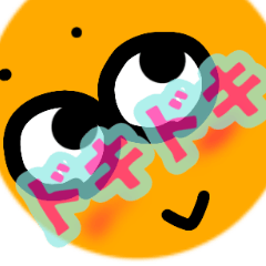 [LINEスタンプ] 挨拶してる顔