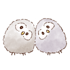[LINEスタンプ] ふくちゃんきんちゃん