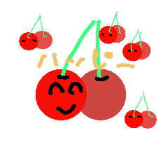[LINEスタンプ] さくらん坊＆チェリ子NO2